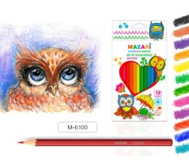 Карандаши 12цв.