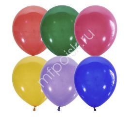 Шары возд. без рисунка ассорти