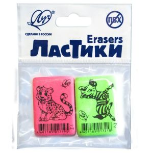 Набор ластиков 2шт. 31С 2006-08 Луч