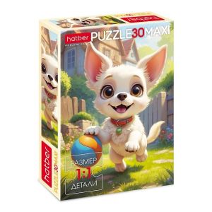 Макси-пазлы 30эл. А4 30ПЗ4_33583 Забавный песик