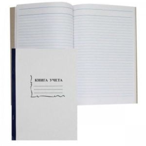 Книга учета А4 96л. лин. офсет 585
