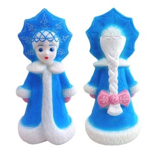 Снегурочка в кокошнике 20см СИ-136 резиновая