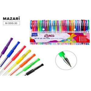 Набор гел. ручек 30цв. М-5510-30 LIPARI