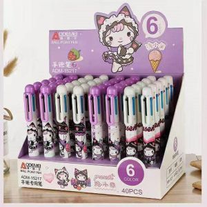 Авторучка 6цв. 15217 CUTE