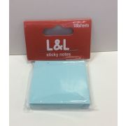 Самоклеющийся блок 50*50 100л. голубой L&L 216047-1