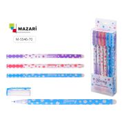 Ручка пиши-стирай М-5546-70 BLOOMY СИНЯЯ гелевая 0.5мм