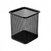 Стакан мет. для ручек сетч. Deli 9174 78мм