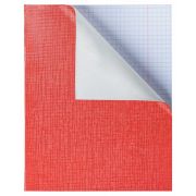 Тетрадь 96л. кл. бумвинил METALLIC Красная 96Т5бвВ1