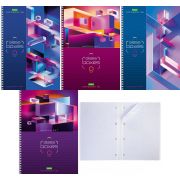 Тетрадь А4 на гребне 96л. кл. 96Т4C1гр GlassBoxes (084454)