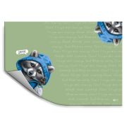 Плёнка цв. для уроков труда 50х70 см 66034 ЕНОТ ПВХ 130 мкм