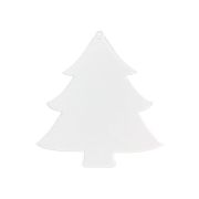 Заготовка Елка пластик 12*11*11 см плоская, прозрачный PLB-014