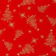 Фетр «BLITZ» 1.3 мм 30*45 см №GPF503 звезды/красный FSH13-30/45