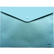 Папка на кнопке А6 «deVENTE. Glitter Shine» 3071070 бирюзов.