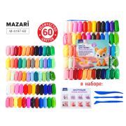 Масса суперлегкая 60цв.*12г M-4197-60 + 3 стека