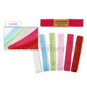 Декоративная тесьма 2,5смх2,7м 6цв. S 8649