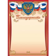 Благодарность ОГ-1454 (символика) 190г