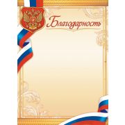 Благодарность ОГ-1488 (символика) 190г