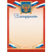 Благодарность ОГ-1489 (символика) 190г