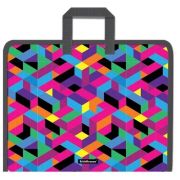 Папка пласт. А4 ErichKrause® Disco Style 49365 на молнии, с ручками