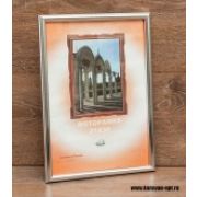 Фоторамка 21*30 пластик 1503W-330 Серебро б/вкл