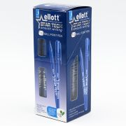 Ручка шарик. ELLOTT STAR TECH EL-2260,7044 1,0мм, синяя, игол.