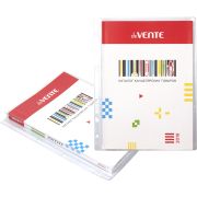 Папка-файл А4 180мкн с расширением «deVENTE» (243x310 мм), до 250 листов, 4 отв, ПВХ,