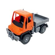 Самосвал бортовой Мерседес «Unimog U 500» 17,5 см. оранж. 08882