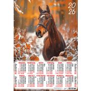Календарь А2 2026 Символ года ПО-26-038 Осенний портрет