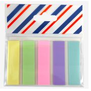 Ярлычки-закладки самокл. 45*12 пластик 5цв.*20л. «Attomex. Pastel» 2011463