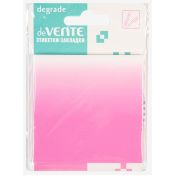 Самоклеющийся блок 76*76 50л. прозр. малин. «deVENTE. Degrade» 2011448 пластик
