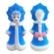 Снегурочка в кокошнике 20см СИ-136 резиновая