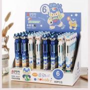 Авторучка 6цв. 15227 CUTE