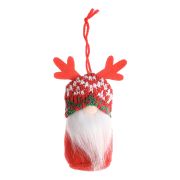 Подвеска «Гномик» 6x13 см, полиэстер, красный 140-100