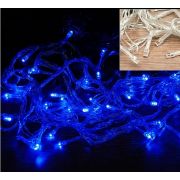 Э/гирлянда 100л. 9м синяя led силиконовый провод KRV-007