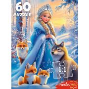 Пазлы 60эл. П60-7598 СНЕГУРОЧКА И ЛЕСНЫЕ ЖИТЕЛИ