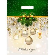 Пакет вырубной 31*40 60мкм Новогодние украшения