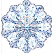 Украшение «Снежинка» 9.0001314 А5
