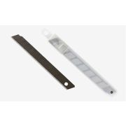 Запасные лезвия 9мм «deVENTE. TOTAL BLACK» 4092400 (10шт.) в пласт.футляре