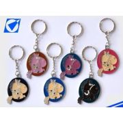 Брелок металл CD121006 «Лошадь с подковой» 4,5х3,5см