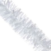 Мишура 10x200см, ПЭТ, белая, 26-333