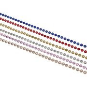 Бусы 0,8x270 см, пластик, микс, 26-746