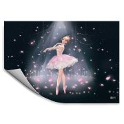 Плёнка цв. для уроков труда 50х70 см 66033 БАЛЕРИНА ПВХ 130 мкм