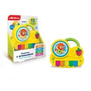 Пианино с огоньками Львенок 4680019283517