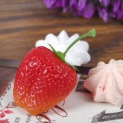 Муляж «Клубника» (цена за 1 шт, фасовка 10 шт) 4х4,5 см 3601732