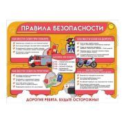 Плакат А2 Правила безопасности 3001618