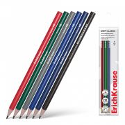 Карандаш дерев. без ластика НВ ErichKrause Deep Classic triangular 60717