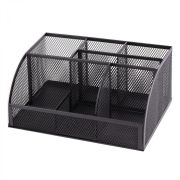Подставка-органайзер метал. 7отд. Alingar AL13249 22*10*14 см черная