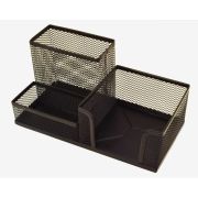 Подставка для пишущих. принадлежностей сетч, черн., «deVENTE» 4104720 20x10x10 см