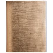 Тетрадь 48л. лин. бумвинил METALLIC Золото 48Т5бвВ2