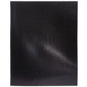 Тетрадь 96л. лин. бумвинил METALLIC Черная 96Т5бвВ2